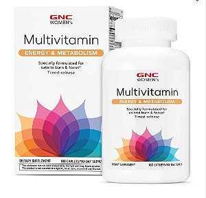 MULTIVITAMINA ENERGIA METABOLISMO GNC