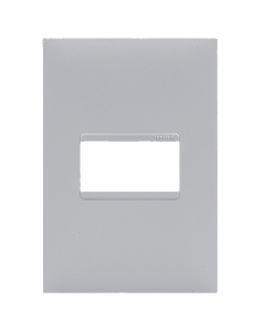 Placa 1 Posto Cinza 4x2 Pial Plus+