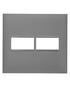 Placa 1+1 Postos Cinza 4x4 Pial Plus+