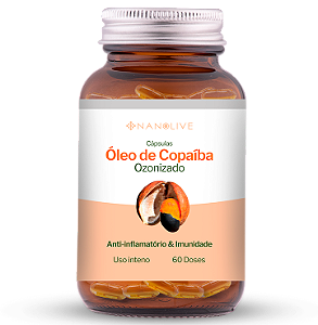 Óleo de Copaíba Ozonizado em Cápsulas