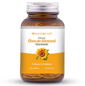 Óleo de Girassol Ozonizado em Cápsulas