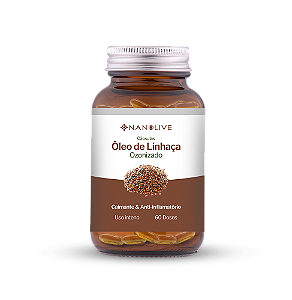 Óleo de Linhaça Ozonizado em Cápsulas