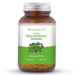 Óleo de Rícino Ozonizado em Cápsulas