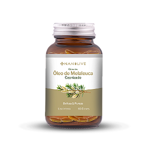 Óleo de Melaleuca Ozonizado em Cápsulas