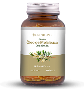 Óleo de Melaleuca Ozonizado em Cápsulas