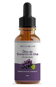 Óleo de Semente de Uva Ozonizado em Gotas