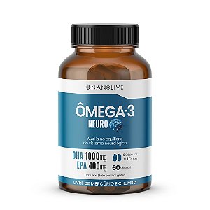 Ômega 3 Neuro 1000 DHA / 400 EPA | 60 Cápsulas