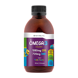 Ômega 3 Infantil (EPA 1080 / DHA 720) Sabor Tutti-Frutti - 150 ml
