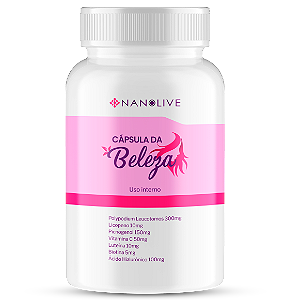 CÁPSULA DA BELEZA Nanolive