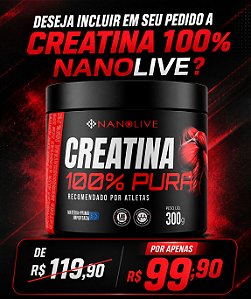 Creatina Nanolive 100% Pura 300g