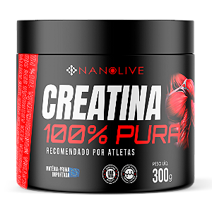 Creatina Nanolive 100% Pura 300g