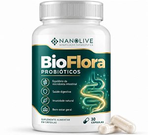 BIO FLORA PROBIÓTICOS - 30 CÁPSULAS
