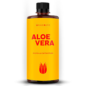 Aloe Vera em Gel Estabilizado (Uso interno) 1L