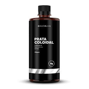 Prata Coloidal Nanolive 40 ppm | 1 Litro