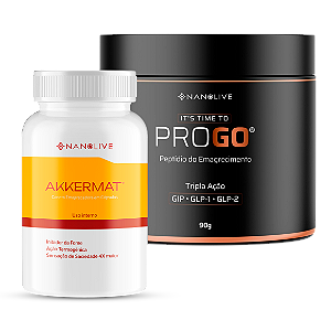 KIT GLP-1 NATURAL - (Akkermat® + PROGO)