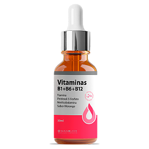 Vitamina B1 + B6 + B12 em Gotas 30ml