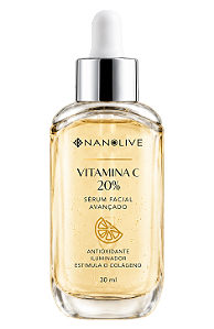 Vitamina C 20% — Sérum Facial Avançado | 30ml