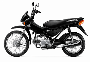HONDA POP 100 PRETA 2010