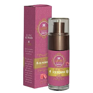 ELETRIC ICE Extra Forte - Sabor Chiclete - Lubrificante Com Efeito Eletrizante - LUXXXO - 30g