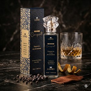 MAN Conquist - Perfume Masculino com Feromônio - LUXXXO - 30ml