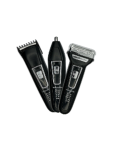 Conjunto 3 em 1 Aparador de Pelos MAG-028