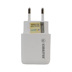 Kit Carregador Kimaster com Cabo USB-C p/ Lightning 40W Power Duo - T110CL