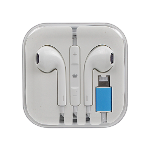 Fone de Ouvido Kimaster Powerful Heavy Bass c/ Plugue Lightning - K505L