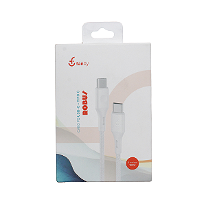 Cabo Robus 100W USB-C p/ Tipo C 2m - CTC200