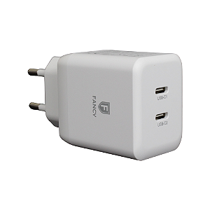 Carregador de Tomada GaN Pro 2 Entradas 35W - PD35
