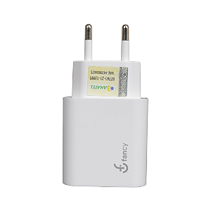 Carregador de Tomada Suprema USB-C + Cabo Tipo C - PD15