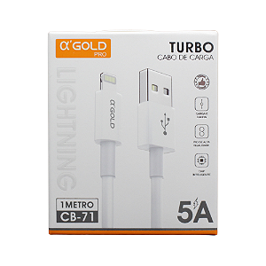 Cabo A'Gold Pro USB-C p/ Lightning 1m - CB71