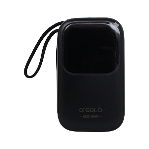 Power Bank A'Gold 10000mAh c/ Adaptador Lightning - BTE86