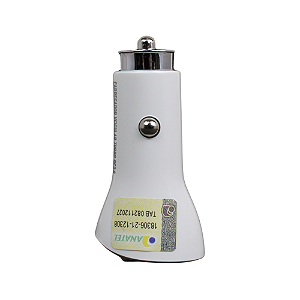 Carregador Rápido de Carro c/ Cabo USB p/ Micro USB (KD302S)