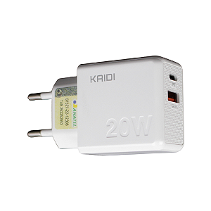 Carregador AC Adaptável c/ Cabo USB p/ Micro USB (KD670S)