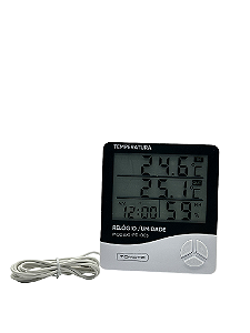 Relógio Digital Termo-Higrômetro Tomate PD-005