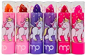 Batom Infantil Unicórnio Maria Pink Rosa Hidratante