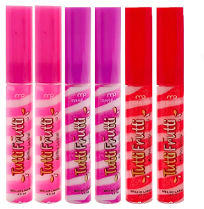 Gloss Labial Tuti Frutti Maria Pink Brilho Labial 4,5ml Vermelho