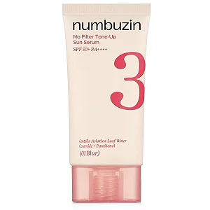 Numbuzin Protetor Solar No Filter : Tone-Up Sun - Serum SPF 50+ (centella Asiatica Hialuronico)