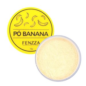 Pó de banana Fenzza efeito MATTE aveludado