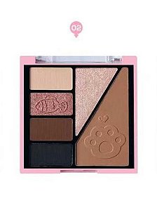 Paleta de Sombra Hello Mini com Contorno e Iluminador