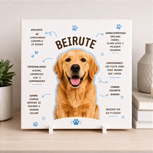 Azulejo Personalizado Dog