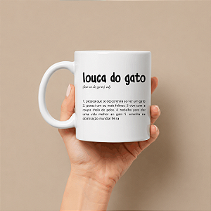 Caneca Louca do Gato