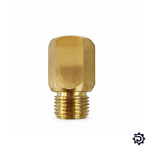 Amortecedor de Pressão Tipo Esfera em Latão 1/4"BSP