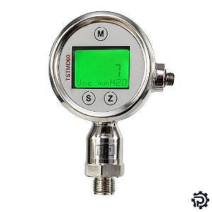 Transmissor Pressão Digital Polimedição 4-20mA Inox
