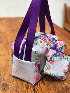 Kit Malinha Com Duas Necessaires
