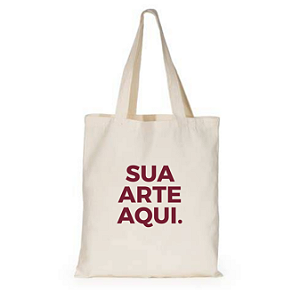 Ecobag Personalizada algodão cru