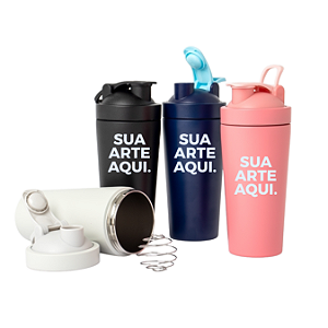 Coqueteleira Térmica 700ml Fitness
