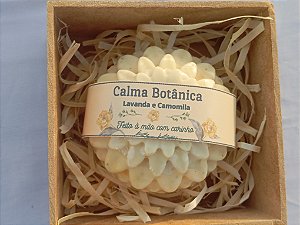 Sabonete Artesanal Calma Botânica de Lavanda e Camomila