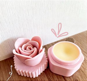 Potinho Lip Balm 10 Unidades com Saquinho de Organza