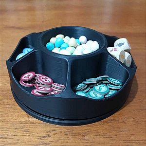 Organizador Giratório Premium para Board Games (Meeple Hub Pro)